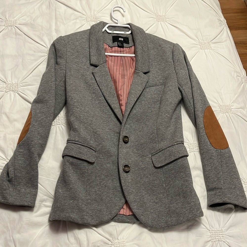Grey Blazer from H&M Size 6